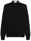 Rossignol Gestreifter Strickpullover In Schwarz