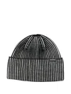 Rossignol Striped Beanie In Black