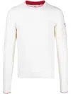 Rossignol Logo-patch Merino Wool Jumper In White