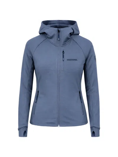 Rossignol Textured Hoodie In Blue