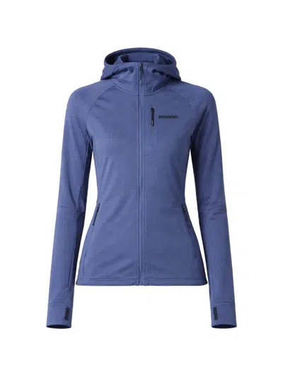Rossignol Textured Hoodie In Blue