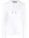 Rossignol Tonal Logo-print Hoodie In White