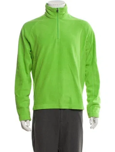 Pre-owned Rossignol Turtleneck Long Sleeve Pullover In Green