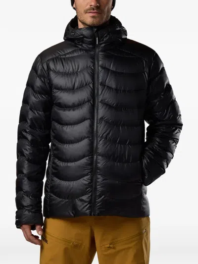 Rossignol 베록 다운 후디 재킷 In Black