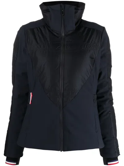 Rossignol Logo-patch Panelled Padded Jacket In Black