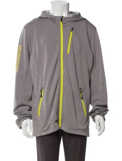 Pre-owned Rossignol Windbreaker In Gray