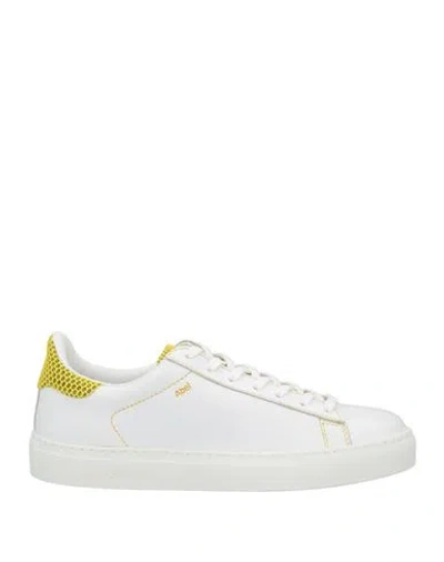 ROSSIGNOL ROSSIGNOL WOMAN SNEAKERS WHITE SIZE 5.5 SOFT LEATHER