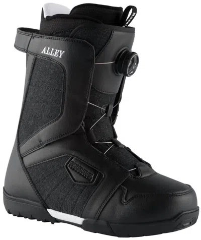 Rossignol Women's Alley Boa H3 Snowboard Boots In Black In Metallic