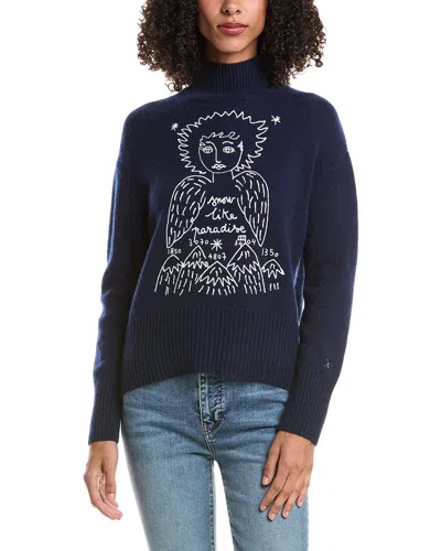 Rossignol Wool & Cashmere-blend Snow Angels Sweater In Blue