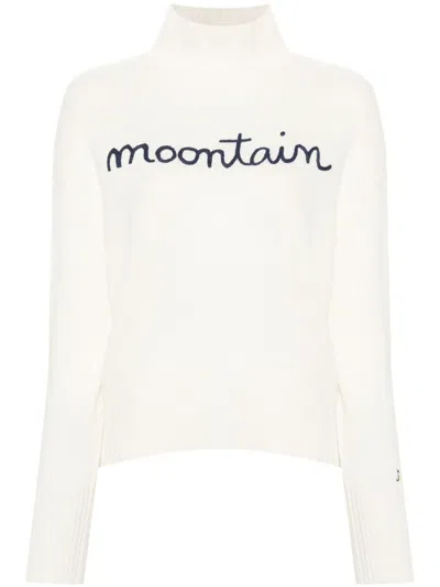 Rossignol Slogan-embroidered Knitted Jumper In White