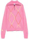 Rossignol X Jcc Merino-wool Sweater In Pink