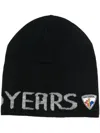 Rossignol Logo-patch Detail Knit Beanie In Schwarz