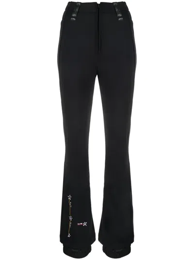 Rossignol Sirius Embroidered Slim-fit Ski Pants In Black