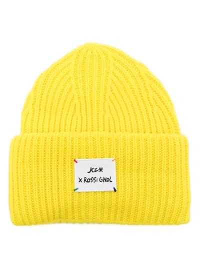 Rossignol X Jcc Stellar Beanie Hat In Yellow