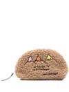 Rossignol X Jcc Teddy Makeup Bag In Brown