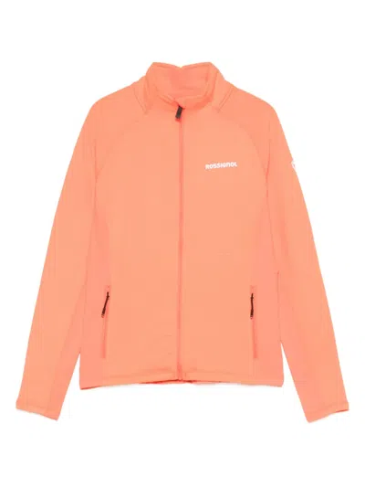 Rossignol Zip-up Fleece Jacket In Orange