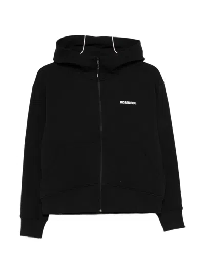 Rossignol Zip-up Hoodie In Black