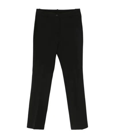 Rosso 35 Button-fastening Trousers In Black