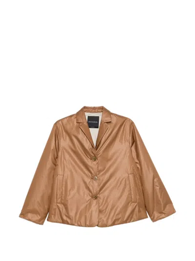 Rosso 35 Buttoned Jacket In Brown