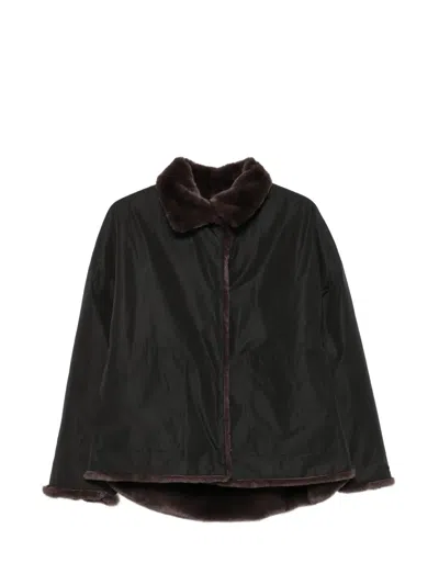 Rosso 35 Button-up Jacket In Animal Print