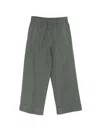 Rosso 35 Elasticated Trousers In Gray