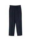 Rosso 35 Elasticated Trousers In Blue