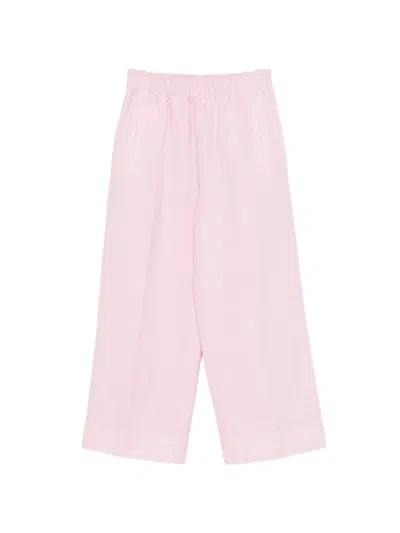 Rosso 35 Elasticated Trousers In Pink