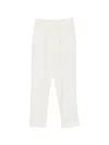 Rosso 35 Elasticated Trousers In White