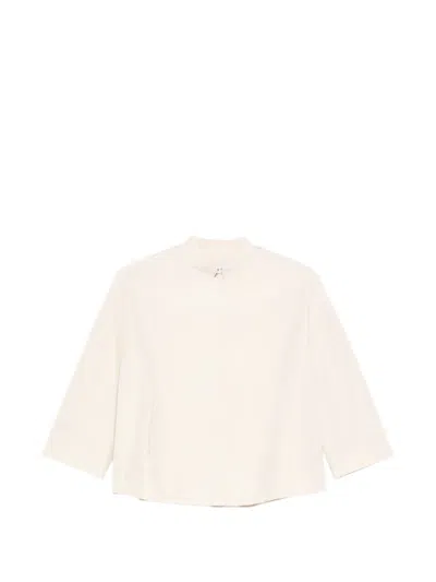 Rosso 35 High-neck Cropped Jacket In Pink