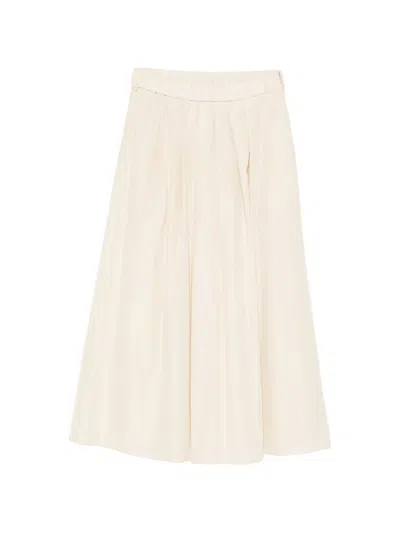 Rosso 35 Pleated Skirt In Neutral
