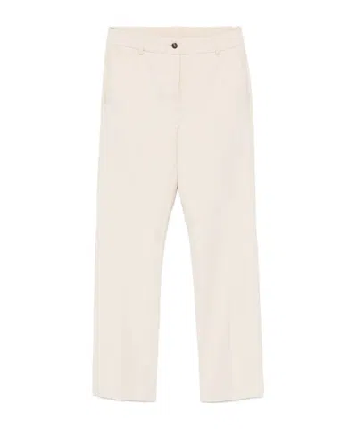 Rosso 35 Pocket-detail Trousers In Neutral