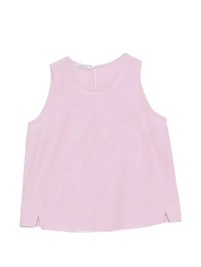 Rosso 35 Round Neck Top In Pink