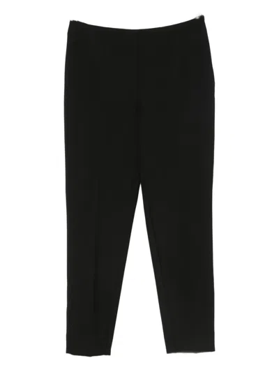 Rosso 35 Straight-leg Trousers In Black