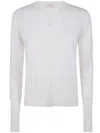 Rosso Puro Long Sleeves Mini Corean Sweater In Gray