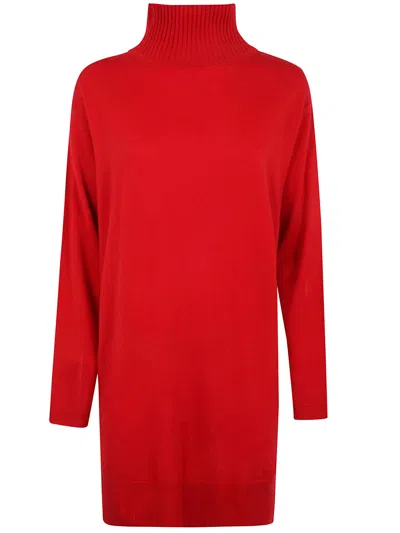 ROSSO PURO ROSSO PURO LONG SLEEVES TURTLE NECK OVERSIZED SWEATER