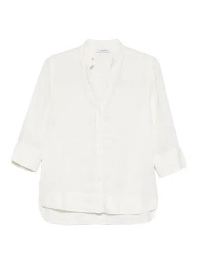 Rosso35 Linen Shirt In White