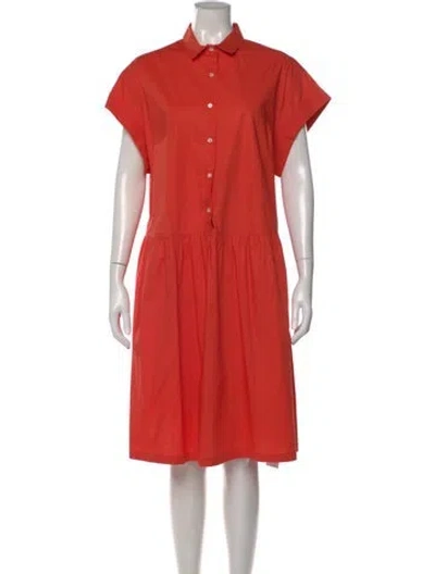 Pre-owned Rosso35 Knee-length Dress In Orange