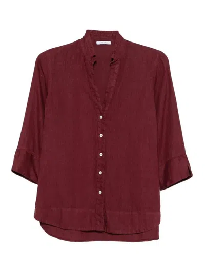 Rosso35 Linen Shirt In Red