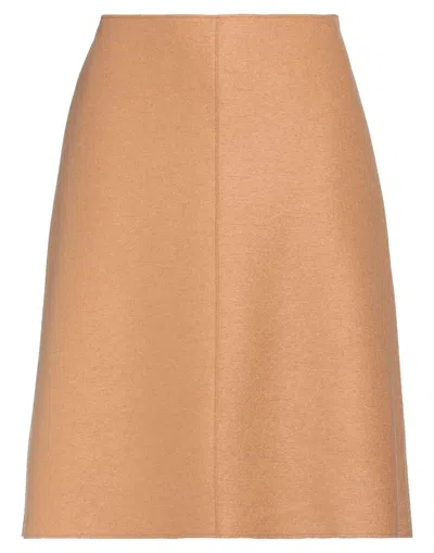 Rosso35 Mini Skirts In Camel