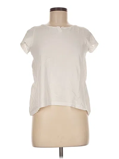 Pre-owned Rosso35 Short Sleeve T-shirt In White
