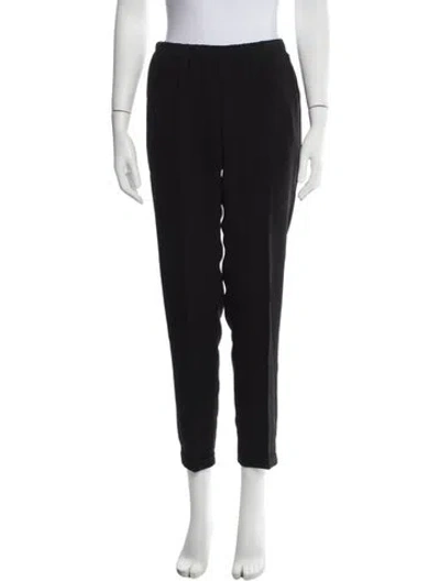 Pre-owned Rosso35 Straight Leg Pants In Black