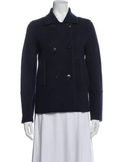 Pre-owned Rosso35 Virgin Wool Blazer In Blue