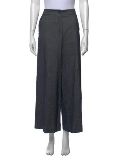 Pre-owned Rosso35 Wide Leg Pants In Grey