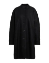 Rosso35 Woman Coat Black Size 10 Virgin Wool
