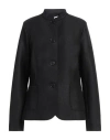 Rosso35 Woman Jacket Black Size 12 Virgin Wool