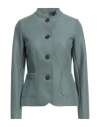Rosso35 Woman Jacket Sage Green Size 10 Virgin Wool In Sage Green