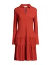Rosso35 Midi Dresses In Red