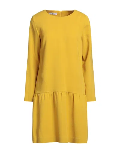 Rosso35 Short Dresses In Yellow