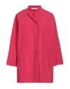 Rosso35 Woman Coat Garnet Size 8 Virgin Wool In Burgundy