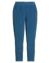 Rosso35 Woman Pants Blue Size 8 Cotton, Elastane